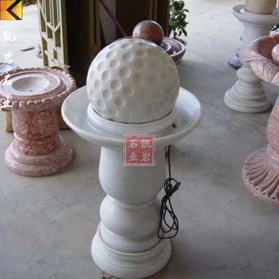 石雕風水球噴泉 自然與藝術的交融，戶外裝飾與定制化工廠批發的理想選擇